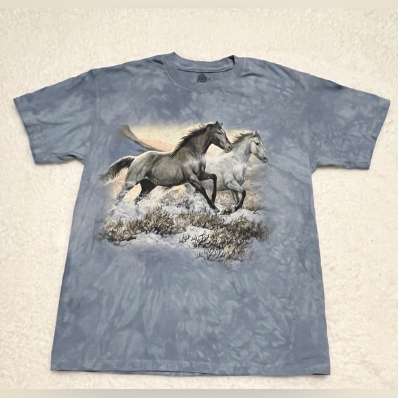 Men’s The Mountain Small Running Free Classic Cotton Graphic Tee - Picture 3 of 7